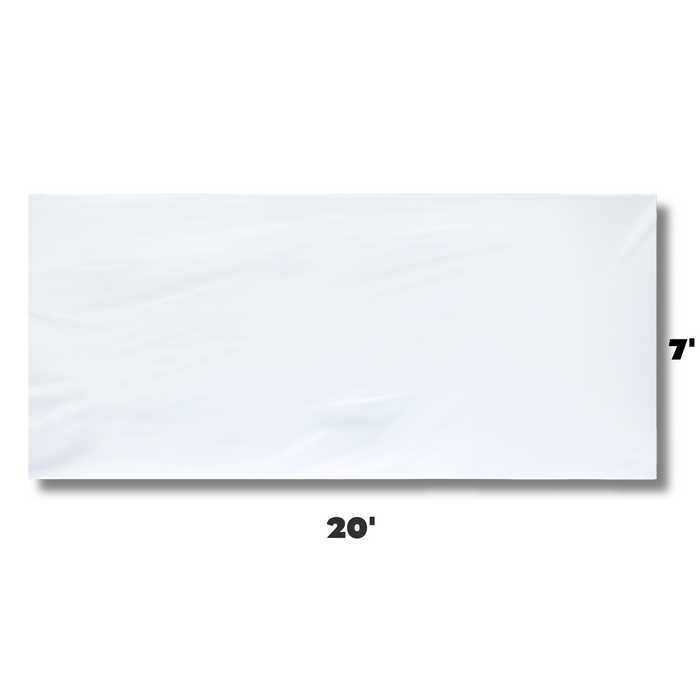 7 x 20 White Royalty Sidewall