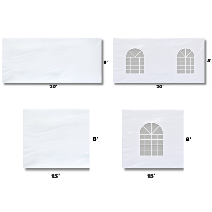 15x20 Universal Blockout Sidewall Kit (8')