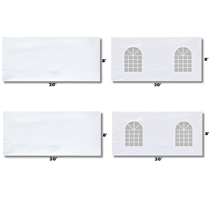 20x30 Universal Blockout Sidewall Kit (8')