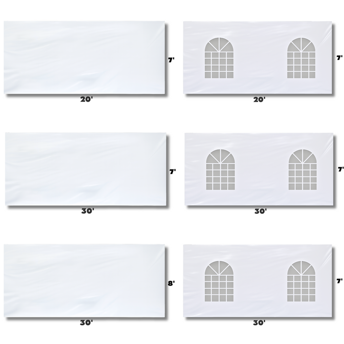 20x60 Universal Blockout Sidewall Kit (7')