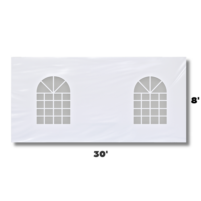 8 x 30 Cathedral Window Sidewall