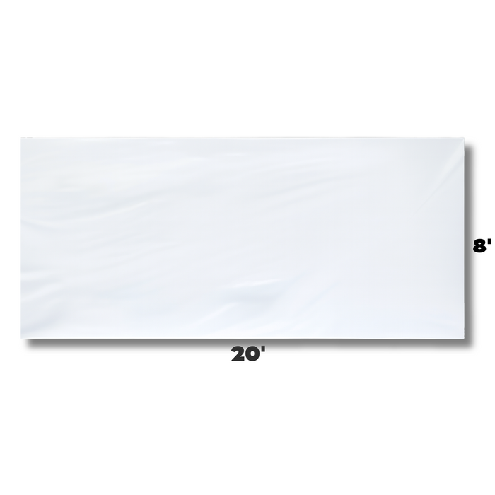 8x20 Universal Blockout Solid Sidewall