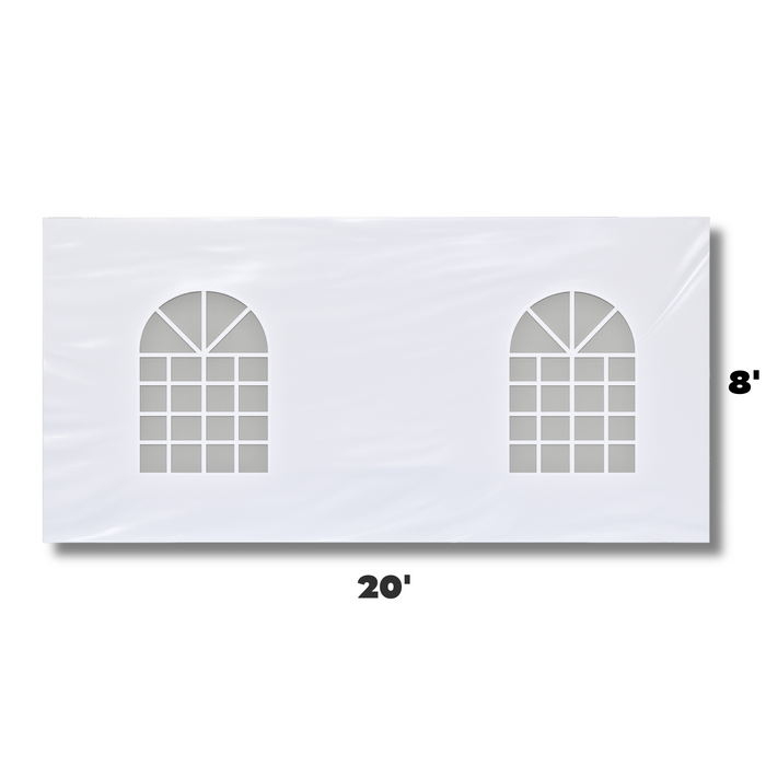 8 x 20 Cathedral Window Sidewall
