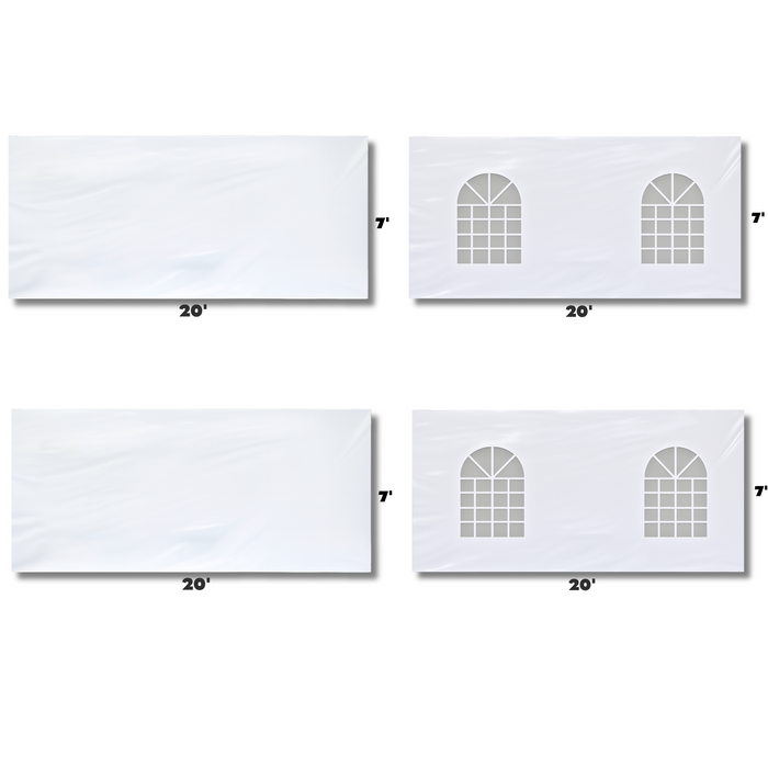 20x20 Universal Blockout Sidewall Kit (7')