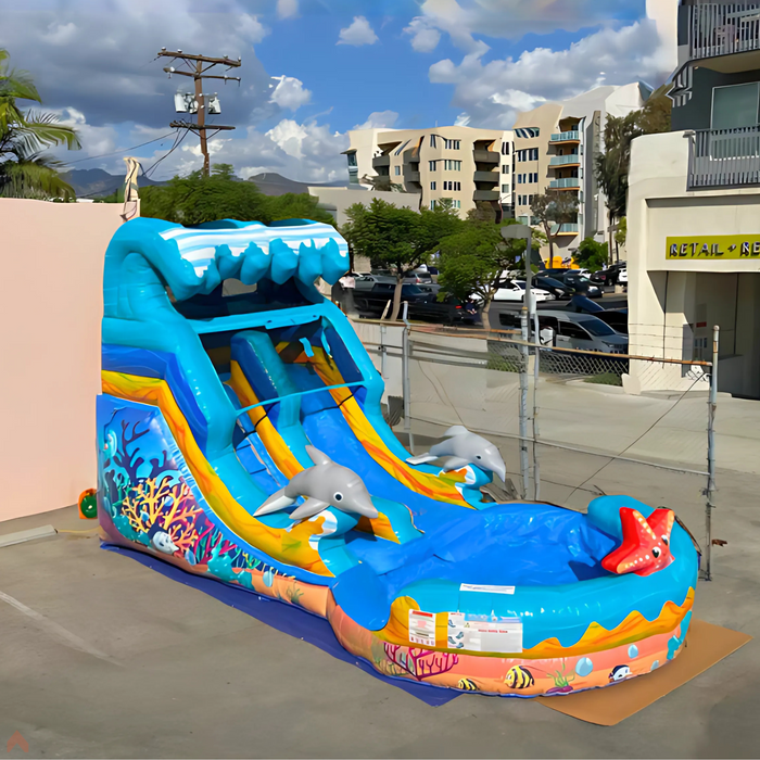 12' Sea World Water Slide
