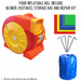Beyond Tent Royal Splash Wet & Dry Combo -Commercial Grade Inflatable Bouncer
