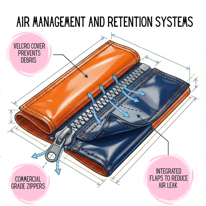 Beyond Tent Dinosaur Inflatable Bounce House Slide Combo Wet/Dry - Commercial Grade