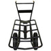 Beyond Tent job-site tent dolly with pneumatic wheels and handlebar for transporting tents across uneven ground