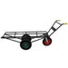 Beyond Tent job-site tent dolly bowed steel bed close-up