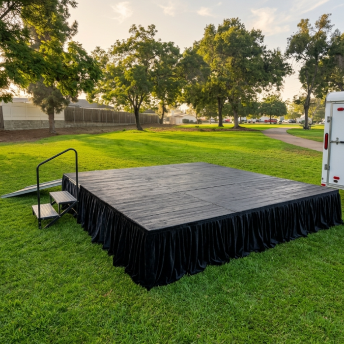 8'x12' Portable Aluminum Stage