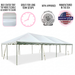 Beyond Tent 20x40 West Coast Commercial Frame Tent – 16 oz Vinyl Top
