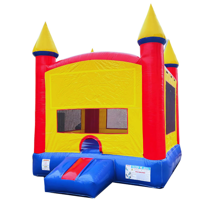 13x13 Rainbow Castle Bouncer