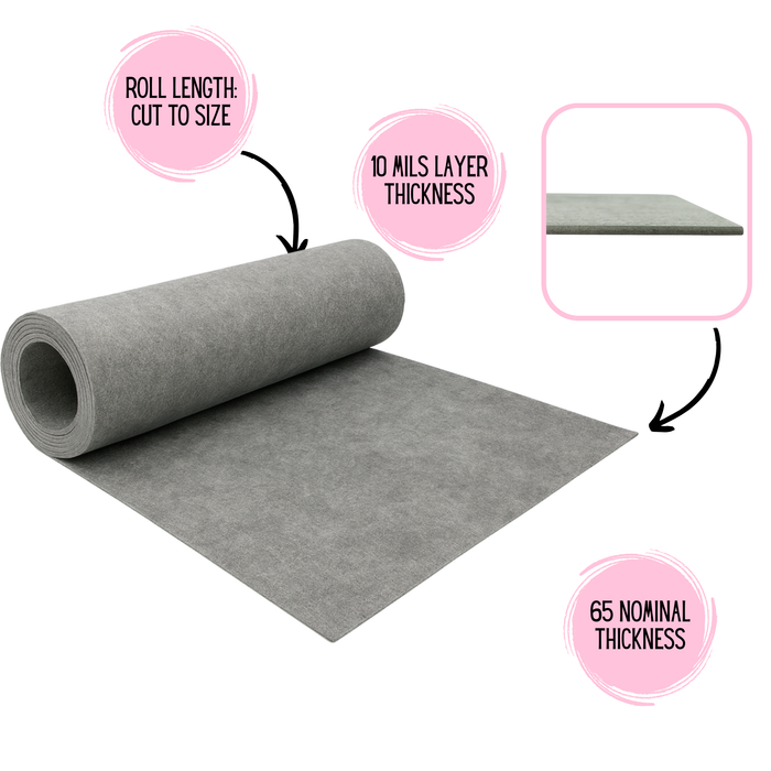 Concrete Rolled Vinyl Flooring