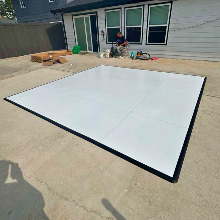 Slate White Portable Dance Floor