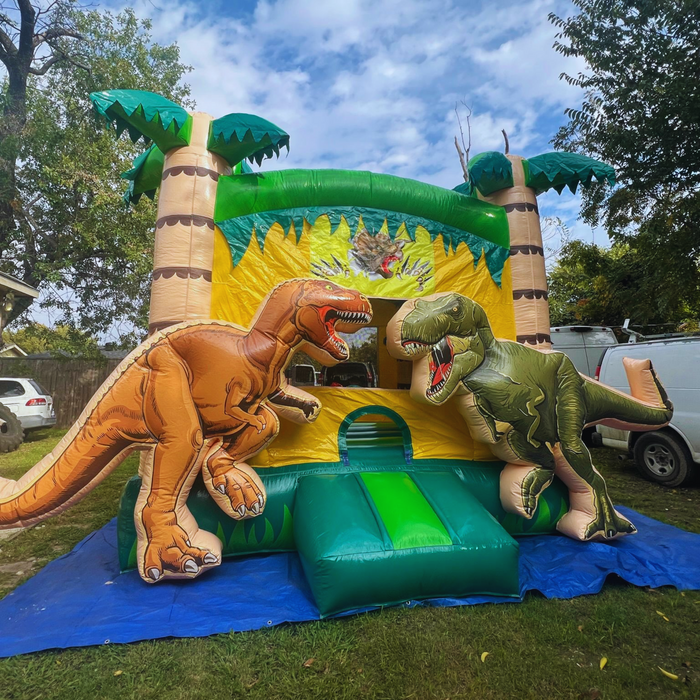 inflatable dinosaur tent 13x13 Dinosaur Bouncer — Beyond Tent