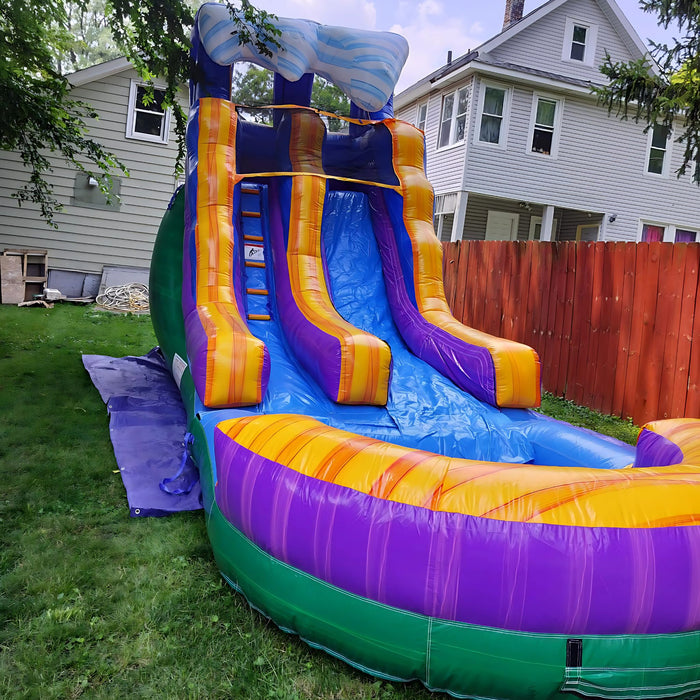 15' Lightweight Wave Waterslide