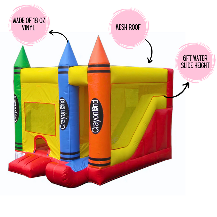 Crayonland Bounce & Slide Combo
