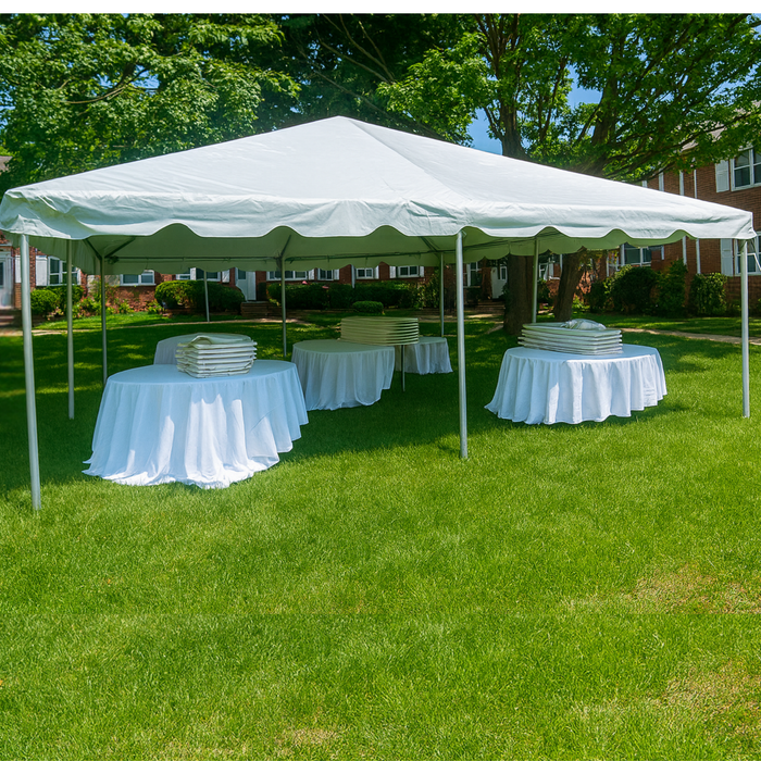 30'x30' Commercial Frame Tent | NFPA 701