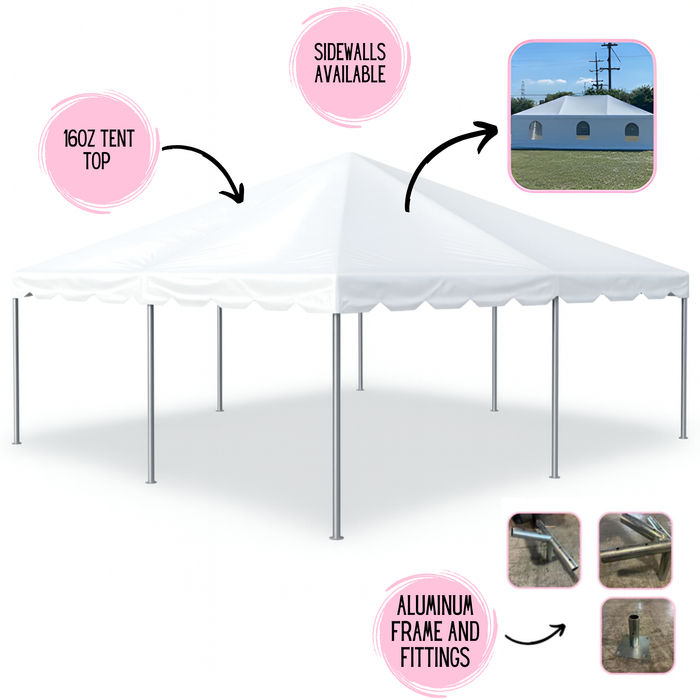 20x20 West Coast Frame Tent - Commercial Party Tent