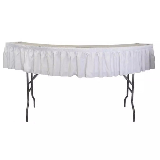 10' x 15'' High Bar Skirt with Table Clips