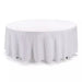 120'' Round Polyester Tablecloth