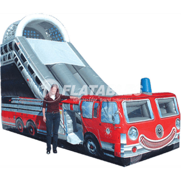 15' Lil Pumper Fire Truck Slide