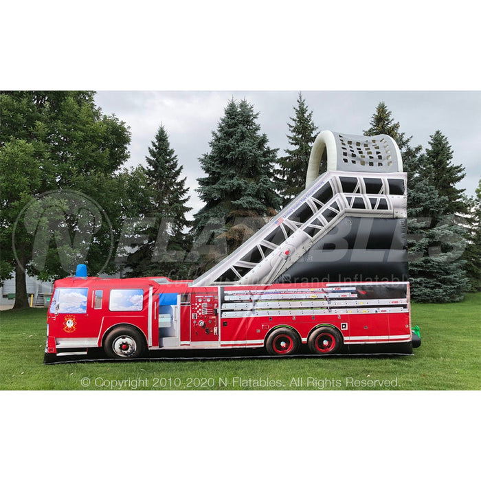 15' Lil Pumper Fire Truck Slide