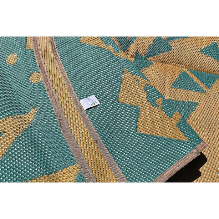 rugs for bell tents 16' (5M) Boho Bell Tent Floor Matting Cover