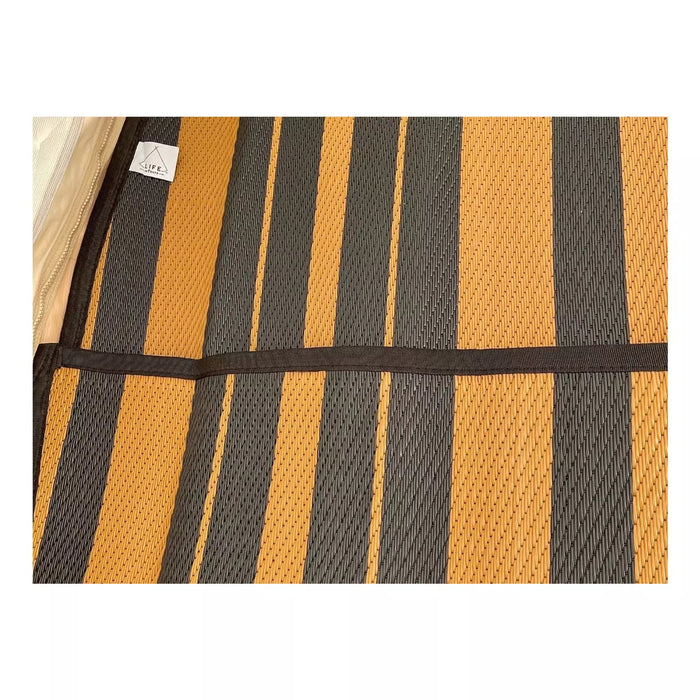 16' 5M Striped Bell Tent Floor Matting Cover