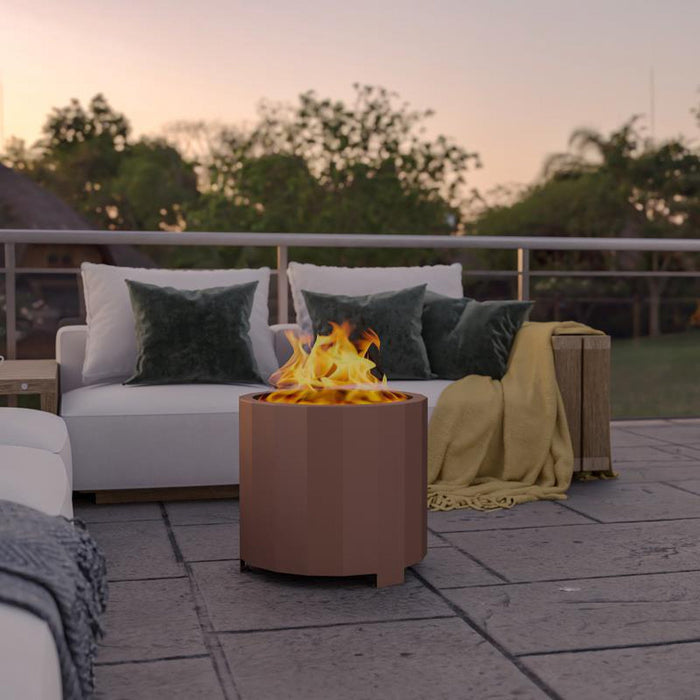 19.5" Smokeless Outdoor Fire Pit