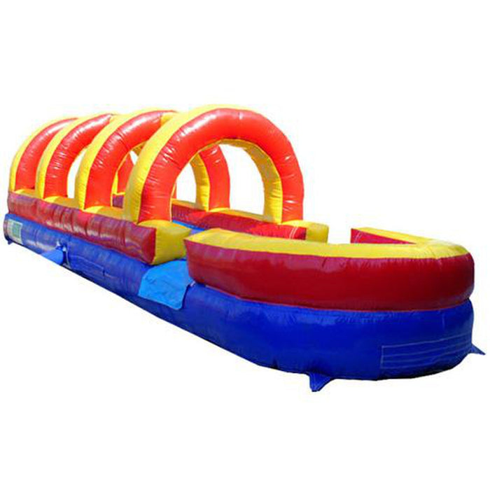 tent slide 20' Rainbow Wet & Dry Slide + Slip & Splash — Beyond Tent