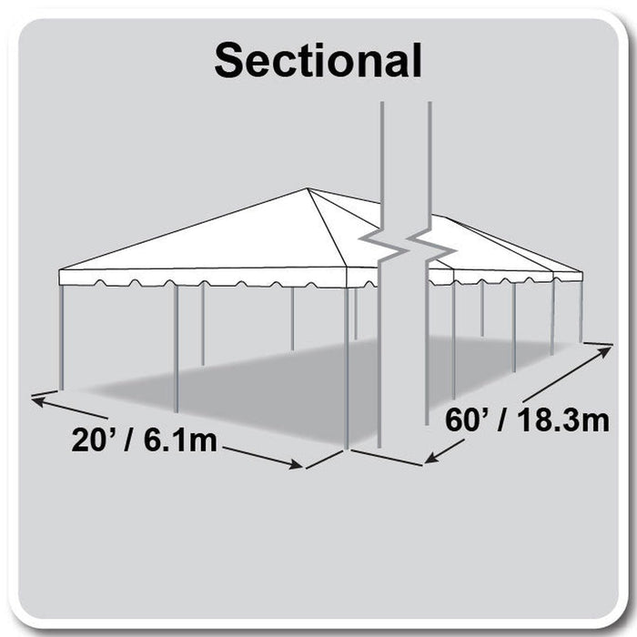 20x60 Classic Series Frame Tent