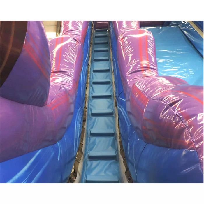 21' Purple Super Wet & Dry Slide