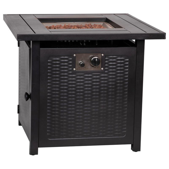 28" Outdoor Propane Gas Fire Pit Table