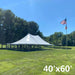 30'x30' Sectional Pole Tent