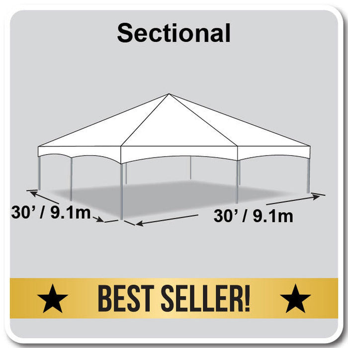 30x30 Master Series Frame Tent