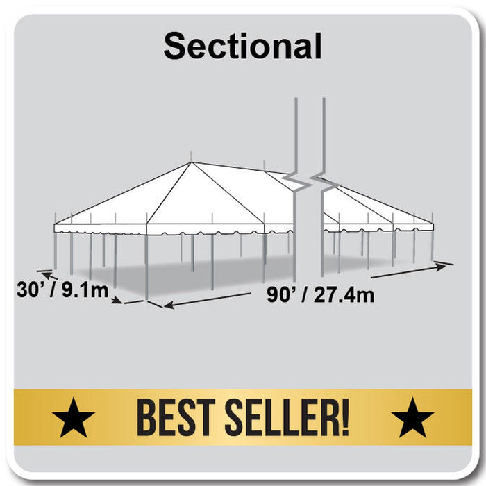30x90 Classic Series Pole Tent