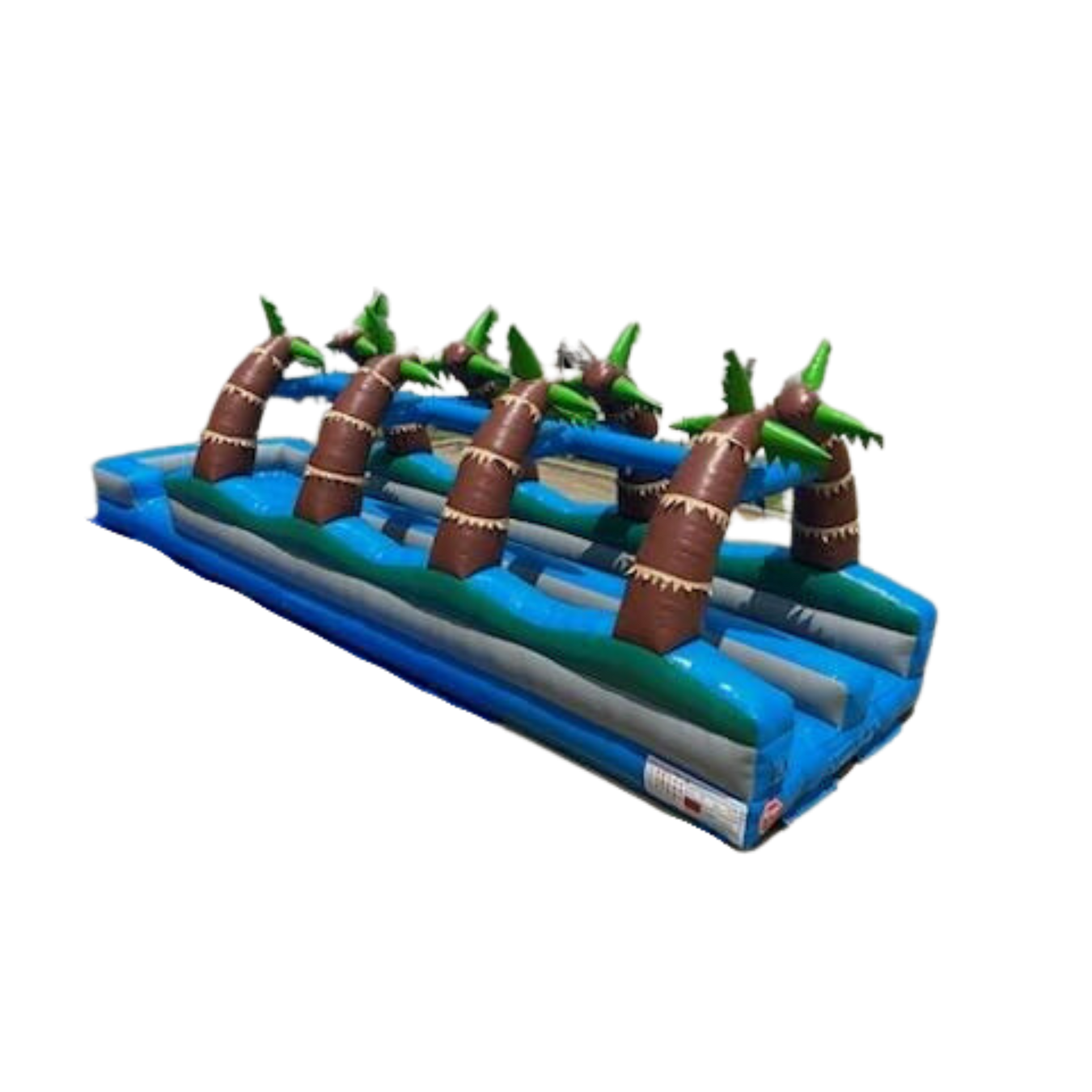 32' Lightweight Dual Lane Palm Tree Slip & Splash