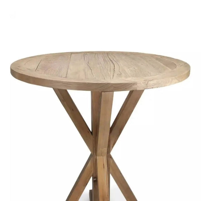 36'' Reclaimed Elm Wood Cocktail Table