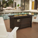 45" Outdoor Propane Gas Fire Pit Table