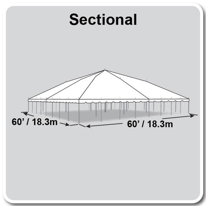 60x60 Classic Series Pole Tent