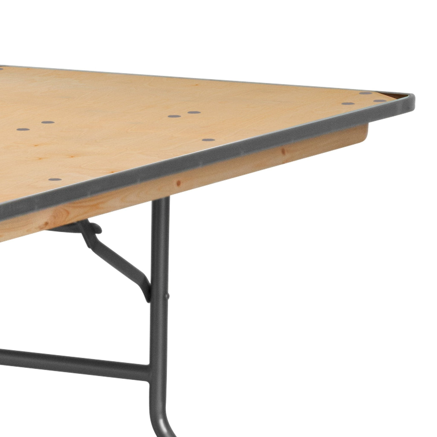 8' Rectangular Birchwood Folding Banquet Table — Beyond Tent