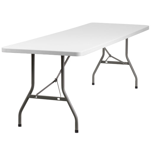 8' Rectangular Plastic Folding Table