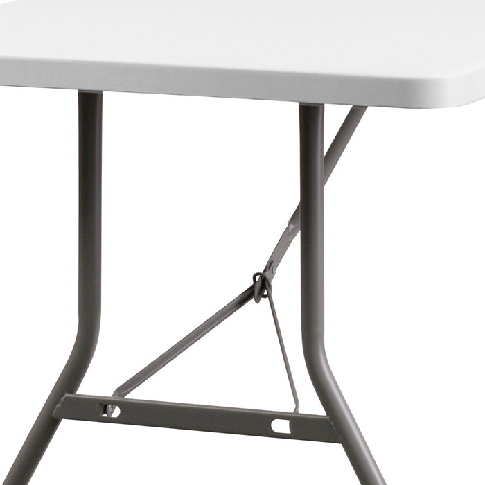 8' Rectangular Plastic Folding Table — Beyond Tent