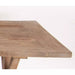 8' x 40'' Rectangular Reclaimed Elm Wood Farm Table