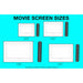"A" Inflatable Movie Screen