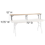 Birchwood Bar Top Riser — Beyond Tent