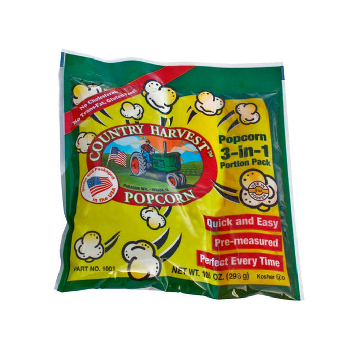 Country Harvest Popcorn 8 Ounce Tri-Pack