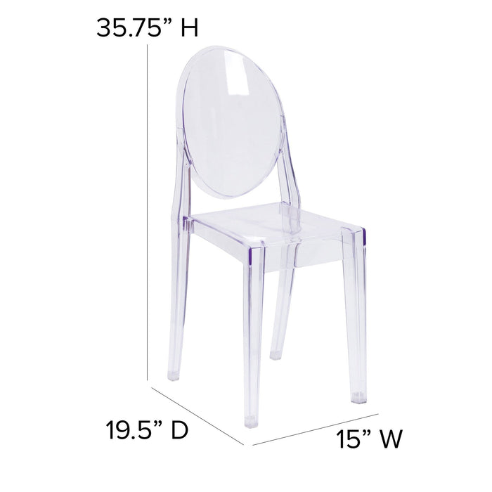 Crystal Ghost Side Chair
