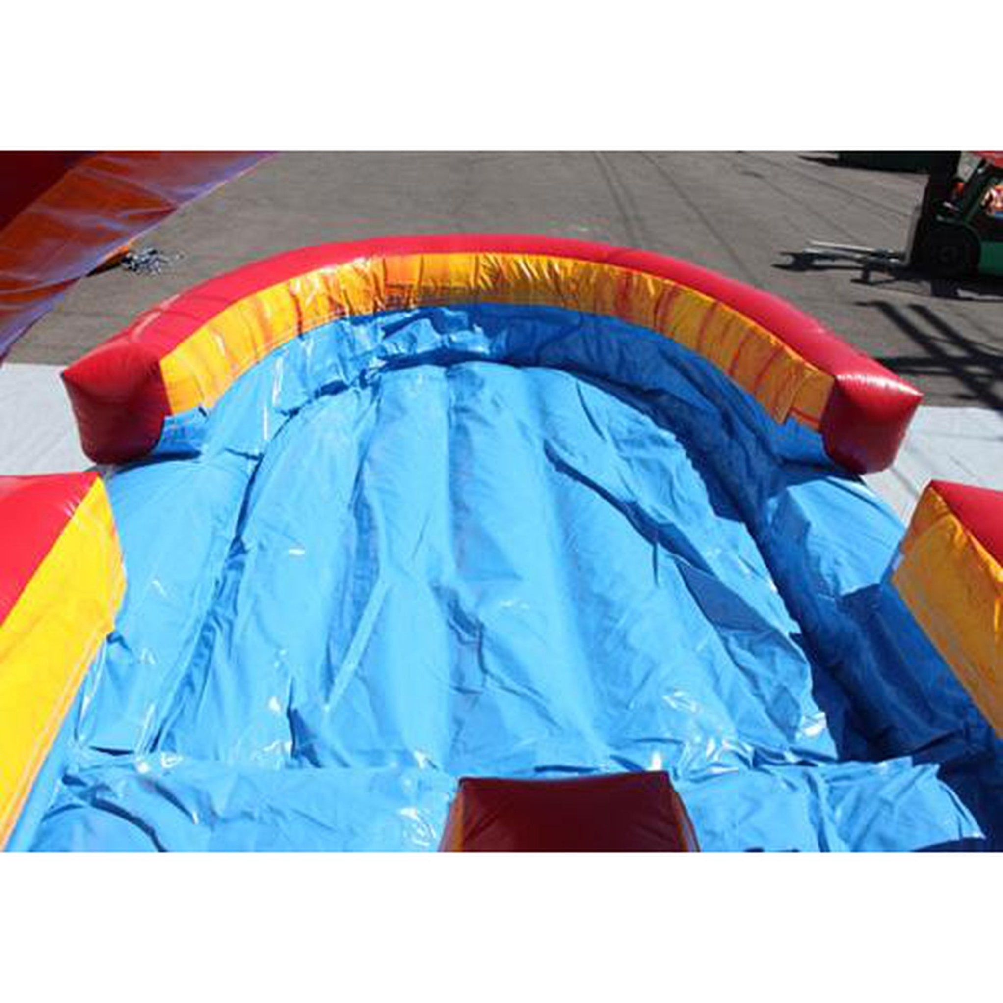 Dual Lane Volcano Slip & Splash with Pool — Beyond Tent